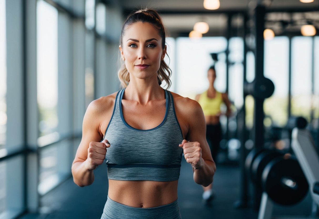 A woman follows a keto-intermittent fasting plan, balancing hormones and boosting energy. She burns fat naturally